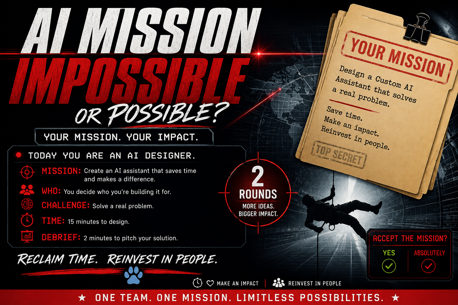 AI Mission Possible activity graphic